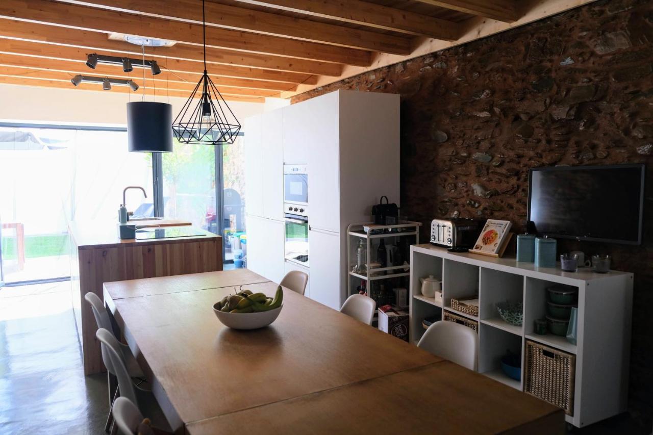 Casa Da Ribeira Guesthouse Cha de Alvares Eksteriør bilde